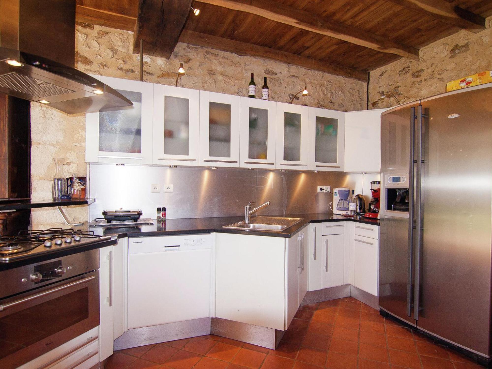Villa Warm Mansion With Swimming Pool In Sigoul S Pomport Exterior foto